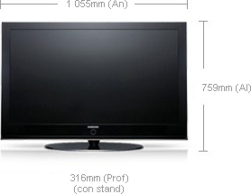 Диагональ 106 см. Телевизор Samsung PS-50b450 50